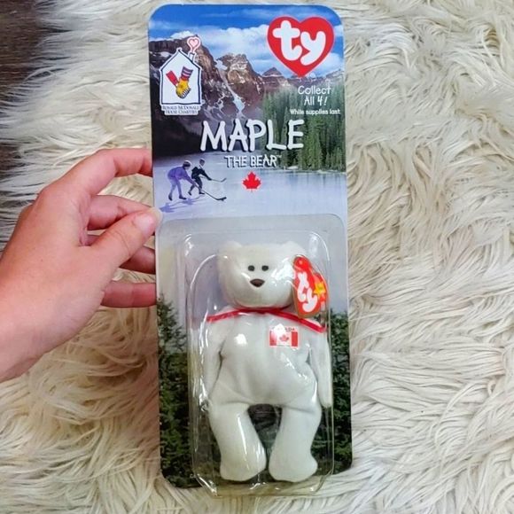 Ty Other - RARE Maple beanie baby